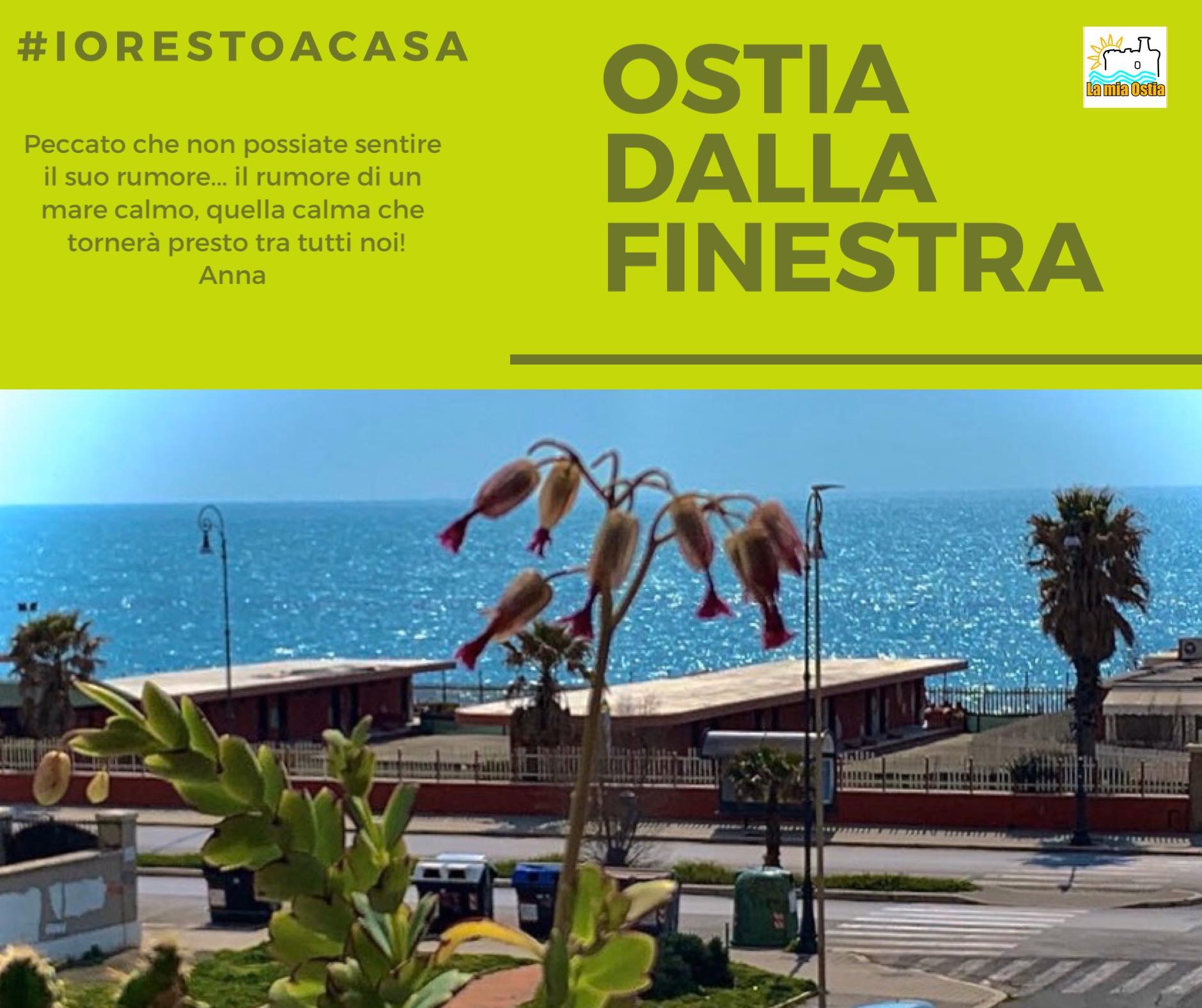 Ostia dalla finestra: mese di marzo